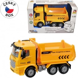 Auto stavební na setrvačník pro děti 16 cm