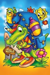 Dřevěné puzzle Cesta do školy od ART PUZZLE