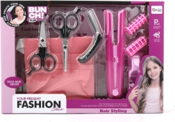 Vlasový salón - dětská sada kadeřních nástrojů
