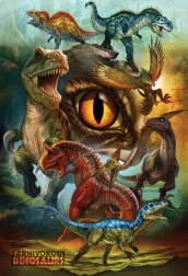 Puzzle masožraví dinosauři 100 dílků