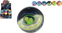 Skákací pěnový míček s vesmírným motivem 6 cm