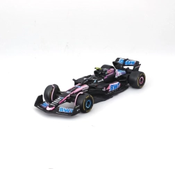 kovový model bburago 1:43 alpine a524 f1 2024 #10 pierre gasly v dárkovém boxu