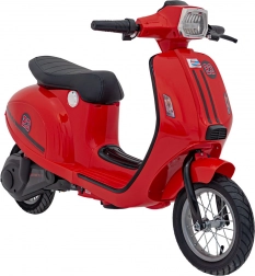 Dětský elektrický skútr Retro Červený 23
