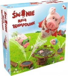 Świnie na trampolinie – zábavná rodinná hra od PLAYMONSTER