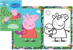 Omalovánka Prasátko Peppa na Výletě
