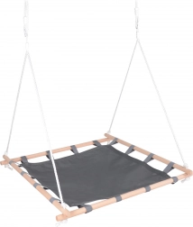 Houpačka v dřevěném čtvercovém rámu Small Foot