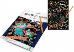 Dodo škrabací obrázek superhrdina 21 × 29 cm