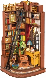 RoboTime 3D puzzle Zarážka na knihy Tichý studijní koutek