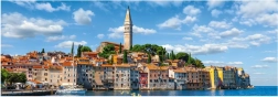 Panoramatické puzzle DINO Rovinj – přístav, 1000 dílků