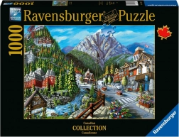 Ravensburger puzzle Vítejte v Banffu 1000 dílků