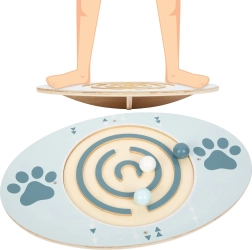 Dřevěná balanční deska s kuličkami Small Foot