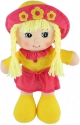 Látková panenka Květinka 35 cm