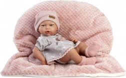 Guca realistická panenka novorozená holčička 38 cm s celovinylovým tělem