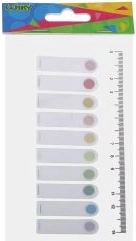 Bloček samolepicí Prst s pravítkem