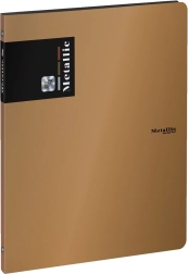 Pořadač A4 Metallic měděná