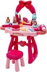 Dětský toaletní stolek s hudbou a stoličkou BABY MIX