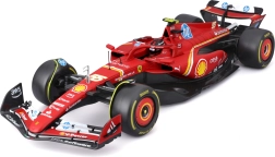 model vozu formula 1 ferrari sf-24 1:18 s jezdcem carlosem sainzem od bburago
