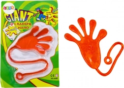 Lepivá ruka slime – oranžová