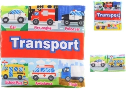 Látková šustící knížka Zvířátka 2v1