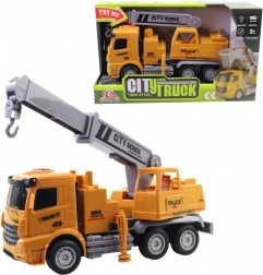 Dětský autojeřáb na baterie