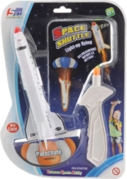 Vystřelovací raketoplán se světlem a zvukem