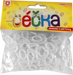 Svítící řetízek z céček a písmenek – 150 ks