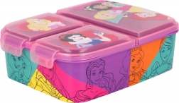 Svačinový multi box DISNEY Princezny s přihrádkami