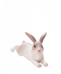 MOJO králík ležící – realistická plastová figurka