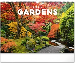 Nástěnný kalendář Zahrady 2026