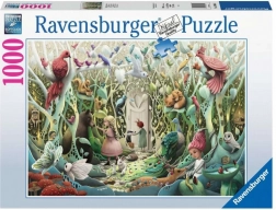 Ravensburger puzzle Tajemná zahrada 1000 dílků