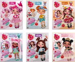 Magnetické oblékací panenky I AM – kreativní set s doplňky