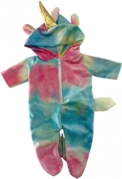 Jednorožec overal pro panenky PLEJO 40 - 43 cm