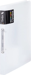 Pořadač A4 z čirého polypropylenu se 2 kroužky