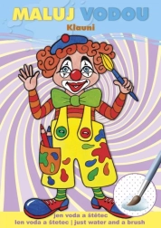 Vodní malování A5 - Klauni