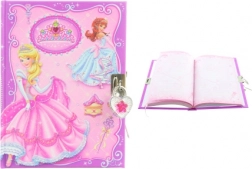 Zápisník pro princezny se zámkem a klíčky