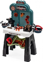 Dětská dílna s nářadím Baby Mix – 103dílná pracovní ponk sada