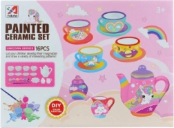 Malovací čajový set s jednorožci