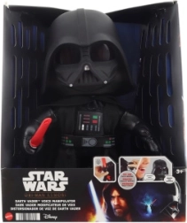 Star Wars plyšák Darth Vader se svítícím mečem a měničem hlasu 27 cm