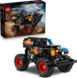 Lego Technic Monster Jam Grave Digger oheň a led – natahovací monster truck (7+)