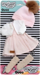 Obleček pro panenku PENELOPE 34 cm – sada 5 dílů