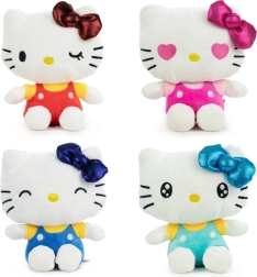 Hello Kitty plyšová hračka 16 cm – edice k 50. výročí