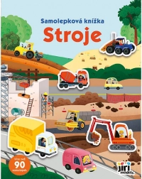 Knížka samolepková Stroje