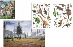 Samolepková knížka dinosauři 21,5 × 28 cm