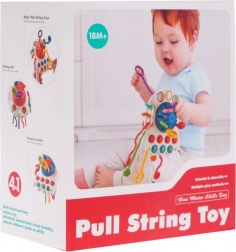 Multifunkční smyslová hračka pro nejmenší – chobotnice 4v1