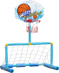 Woopie vodní sportovní set 2v1 – koš s brankou, míčky a pumpička