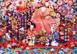 Puzzle Japonský čajový obřad 500 dílků