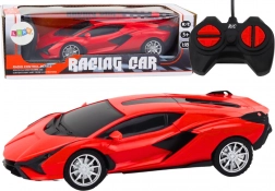 Závodní autíčko na dálkové ovládání RC červené 1:22