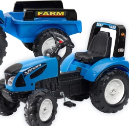 Šlapací traktor LANDINI s přívěsem pro děti od 3 let