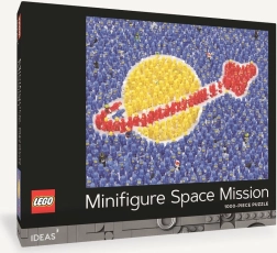 Puzzle LEGO minifigurka vesmírná mise 1000 dílků od Chronicle Books