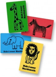 Plastická pryž KOH-I-NOOR Afrika, 1 ks (mix motivů)